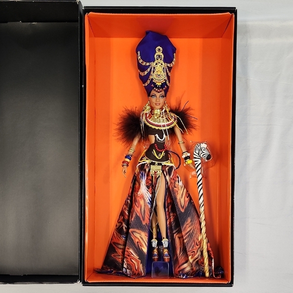 Mattel Other - Tribal Beauty Gold Label Barbie Collection Global Glamour High Fashion Doll NRFB